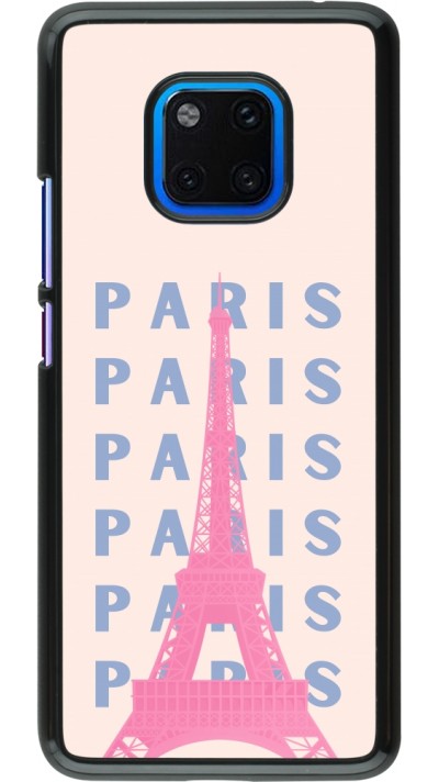 Coque Huawei Mate 20 Pro - Paris Pink Print