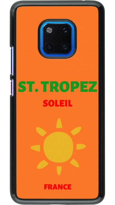 Coque Huawei Mate 20 Pro - Pop Summer Destination St-Tropez