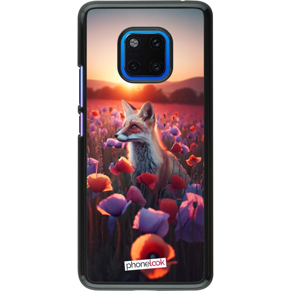 Coque Huawei Mate 20 Pro - Renard pourpre au crépuscule