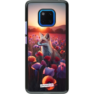 Coque Huawei Mate 20 Pro - Renard pourpre au crépuscule