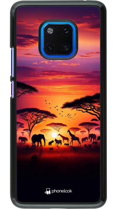 Coque Huawei Mate 20 Pro - Safari sunset wildlife