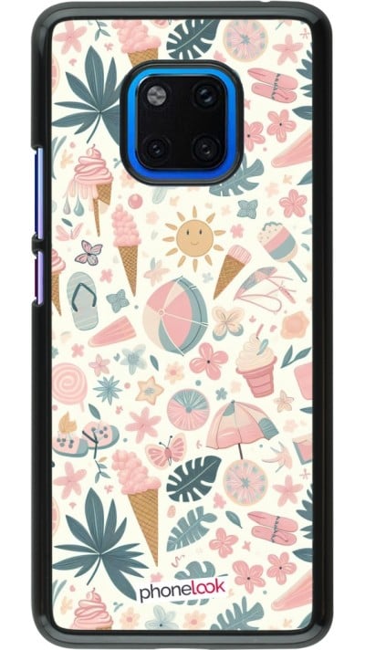 Coque Huawei Mate 20 Pro - Summer Pink Pattern