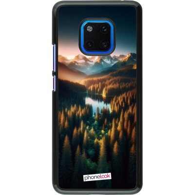 Coque Huawei Mate 20 Pro - Sunset Forest Lake