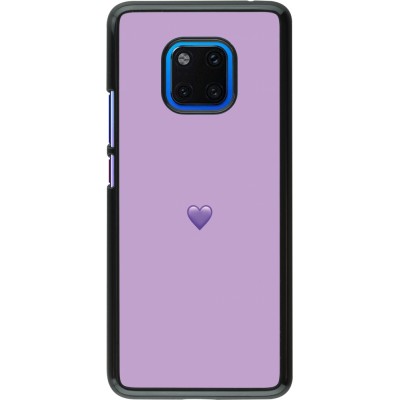 Coque Huawei Mate 20 Pro - Valentine 2023 purpule single heart