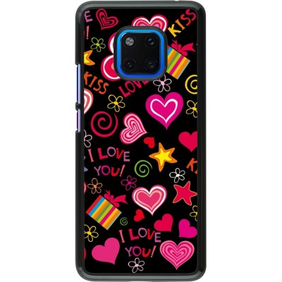 Coque Huawei Mate 20 Pro - Valentine 2023 love symbols