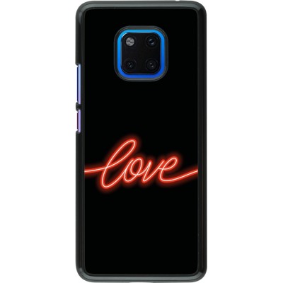 Coque Huawei Mate 20 Pro - Valentine 2023 neon love