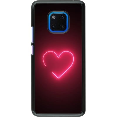 Coque Huawei Mate 20 Pro - Valentine 2023 single neon heart