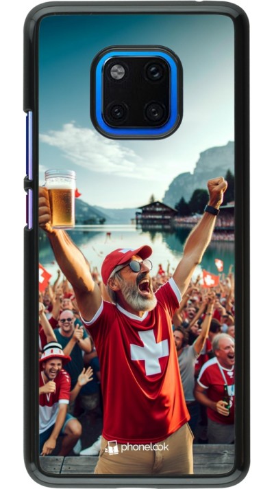 Coque Huawei Mate 20 Pro - Victoire suisse fan zone Euro 2024