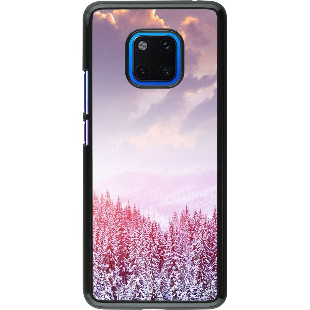 Coque Huawei Mate 20 Pro - Winter 22 Pink Forest