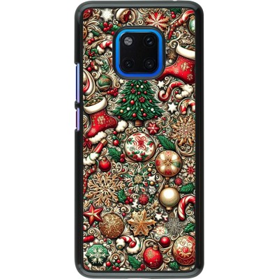 Coque Huawei Mate 20 Pro - Noël 2023 micro pattern