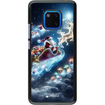 Coque Huawei Mate 20 Pro - Noël 2023 Père Noël enchanté