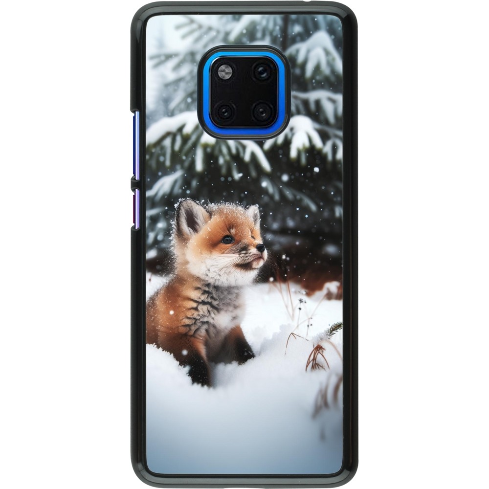 Coque Huawei Mate 20 Pro - Noël 2023 Renardeau sapin