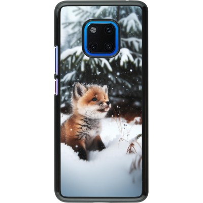 Coque Huawei Mate 20 Pro - Noël 2023 Renardeau sapin