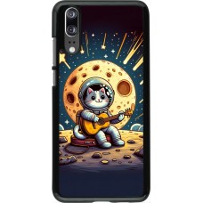 Coque Huawei P20 - AstroCat RockLune