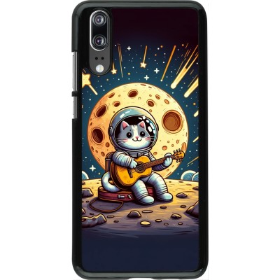 Coque Huawei P20 - AstroCat RockLune