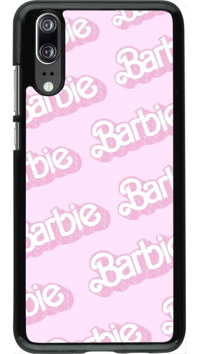 Coque Huawei P20 - Barbie light pink pattern