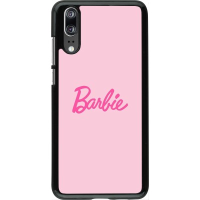 Coque Huawei P20 - Barbie Text