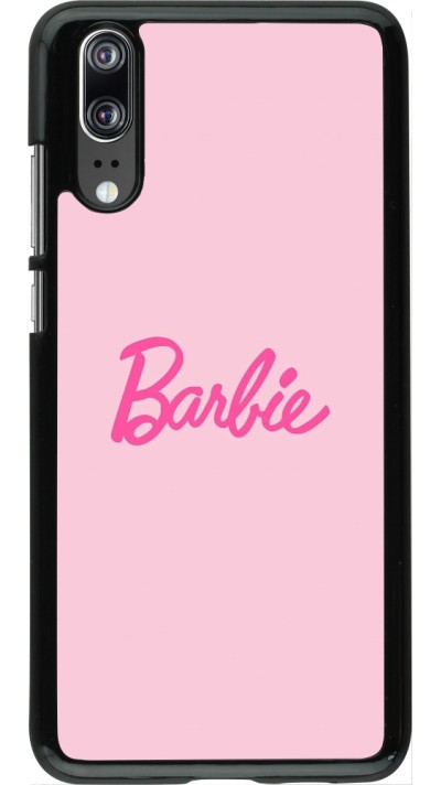 Coque Huawei P20 - Barbie Text