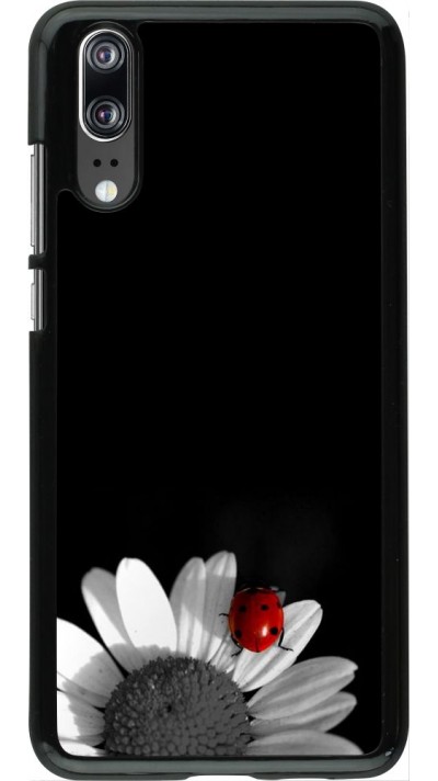 Coque Huawei P20 - Black and white Cox