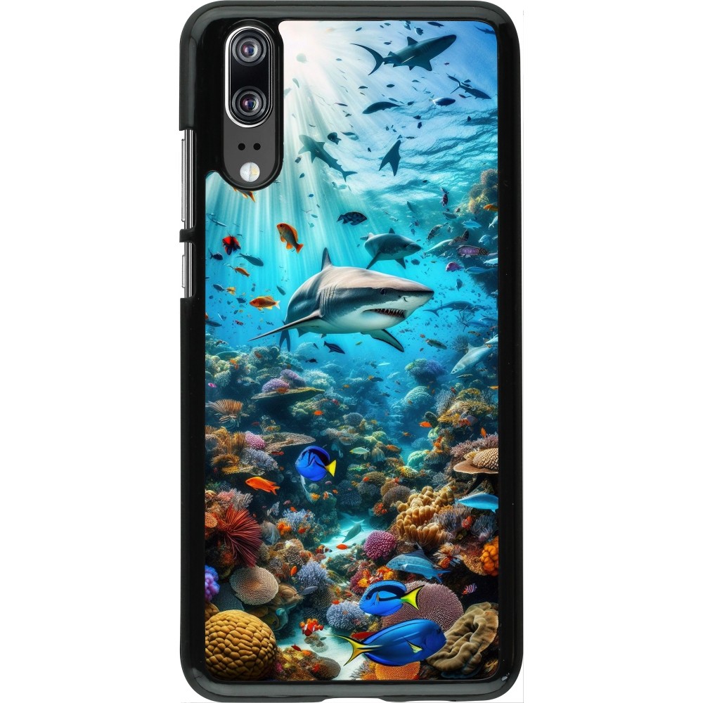 Coque Huawei P20 - Bora Bora Mer et Merveilles