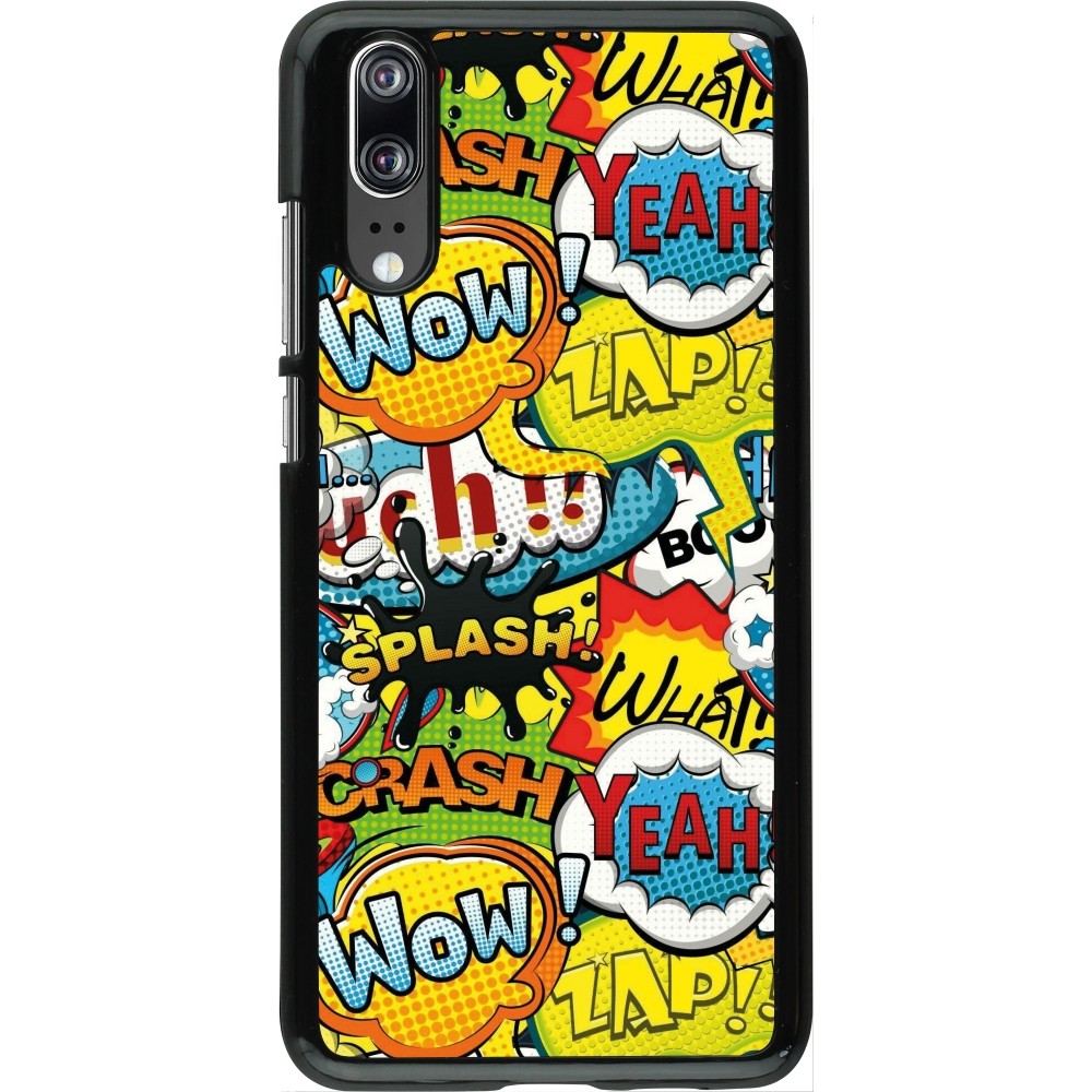 Coque Huawei P20 - Cartoons slogans