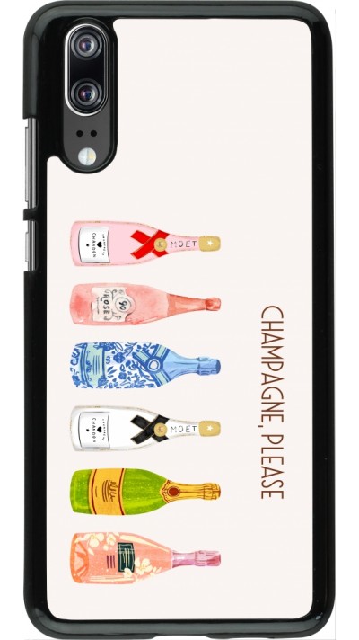 Coque Huawei P20 - Champagne Please