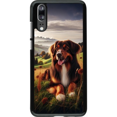 Coque Huawei P20 - Chien Campagne Suisse