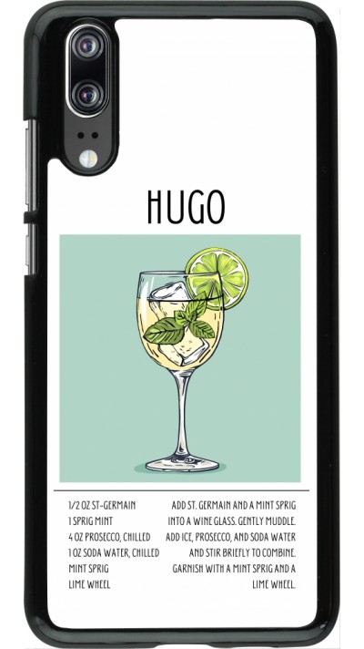 Coque Huawei P20 - Cocktail recette Hugo