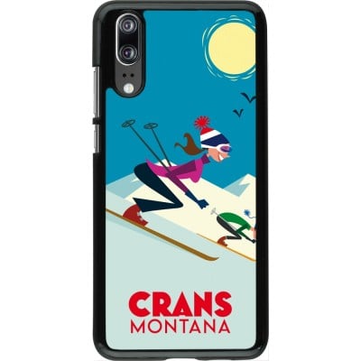 Coque Huawei P20 - Crans-Montana Ski Downhill