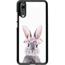 Coque Huawei P20 - Easter 2023 flower bunny