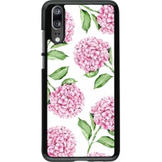 Coque Huawei P20 - Easter 2024 pink flowers