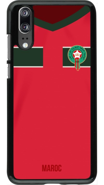 Huawei P20 Case Hülle - Marokko 2022 personalisierbares Fussballtrikot