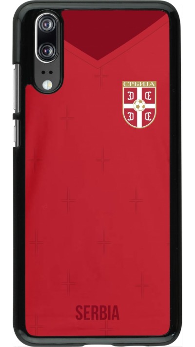 Huawei P20 Case Hülle - Serbien 2022 personalisierbares Fussballtrikot