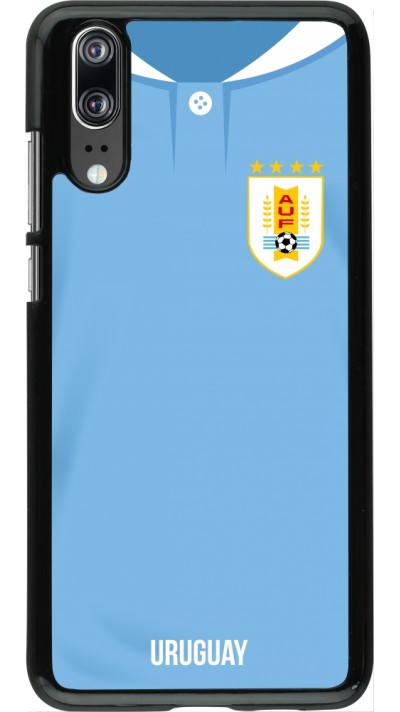 Huawei P20 Case Hülle - Uruguay 2022 personalisierbares Fussballtrikot