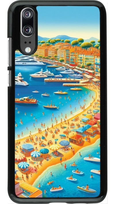 Coque Huawei P20 - French Riviera People