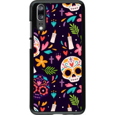 Coque Huawei P20 - Halloween 2023 mexican style