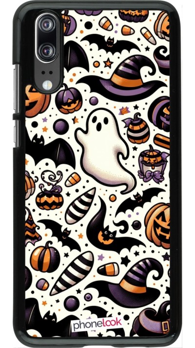 Coque Huawei P20 - Halloween 2024 Cute Pattern