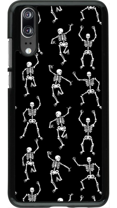 Coque Huawei P20 - Halloween 2024 dancing skeleton