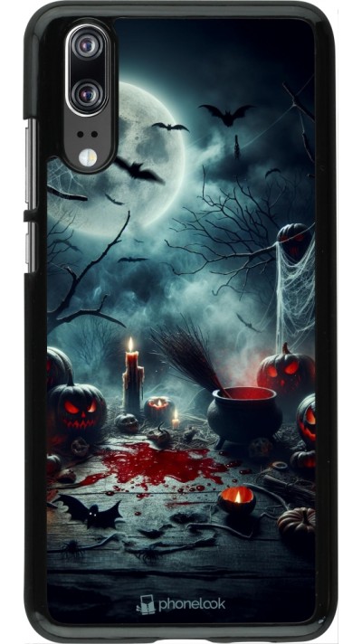 Coque Huawei P20 - Halloween 2024 Dark Moon