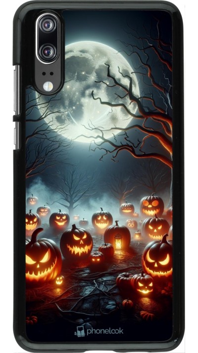 Coque Huawei P20 - Halloween 2024 Many Pumpkins