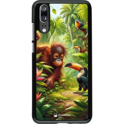 Coque Huawei P20 - Jungle Tropicale Tayrona