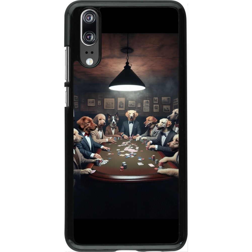 Coque Huawei P20 - Les pokerdogs