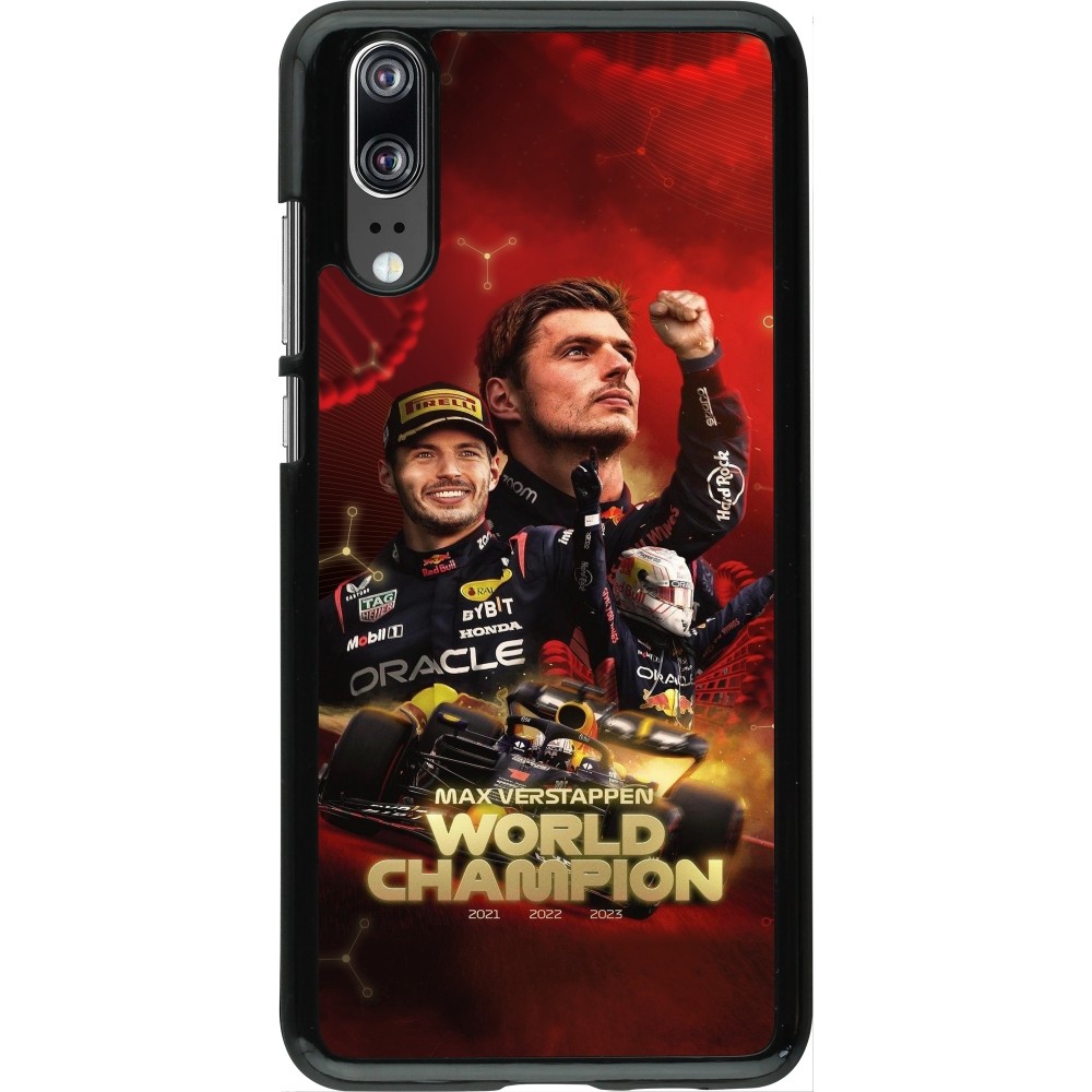 Huawei P20 Case Hülle - Max Verstappen Champion 2023