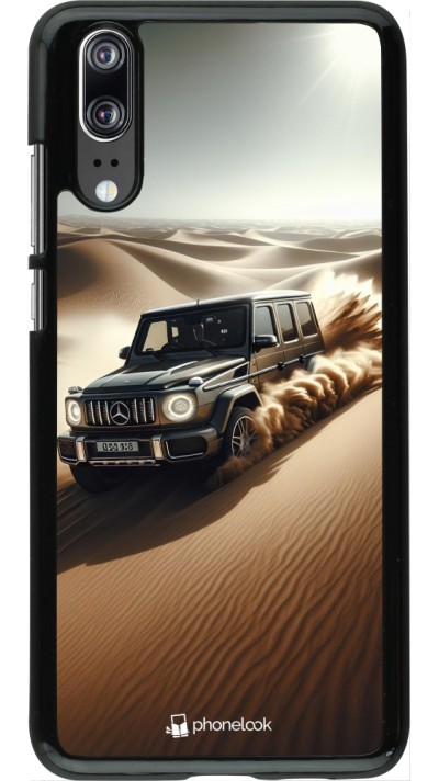 Huawei P20 Case Hülle - Mercedes G Drift Wueste