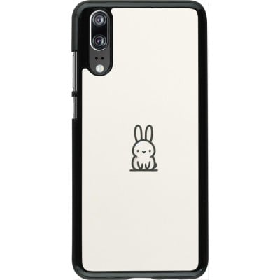 Coque Huawei P20 - Minimal bunny cutie