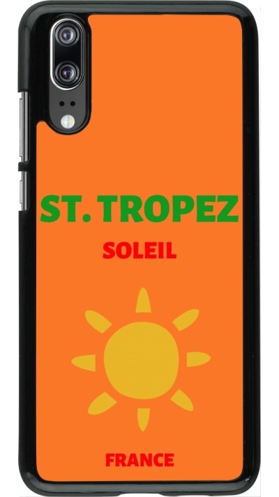 Coque Huawei P20 - Pop Summer Destination St-Tropez