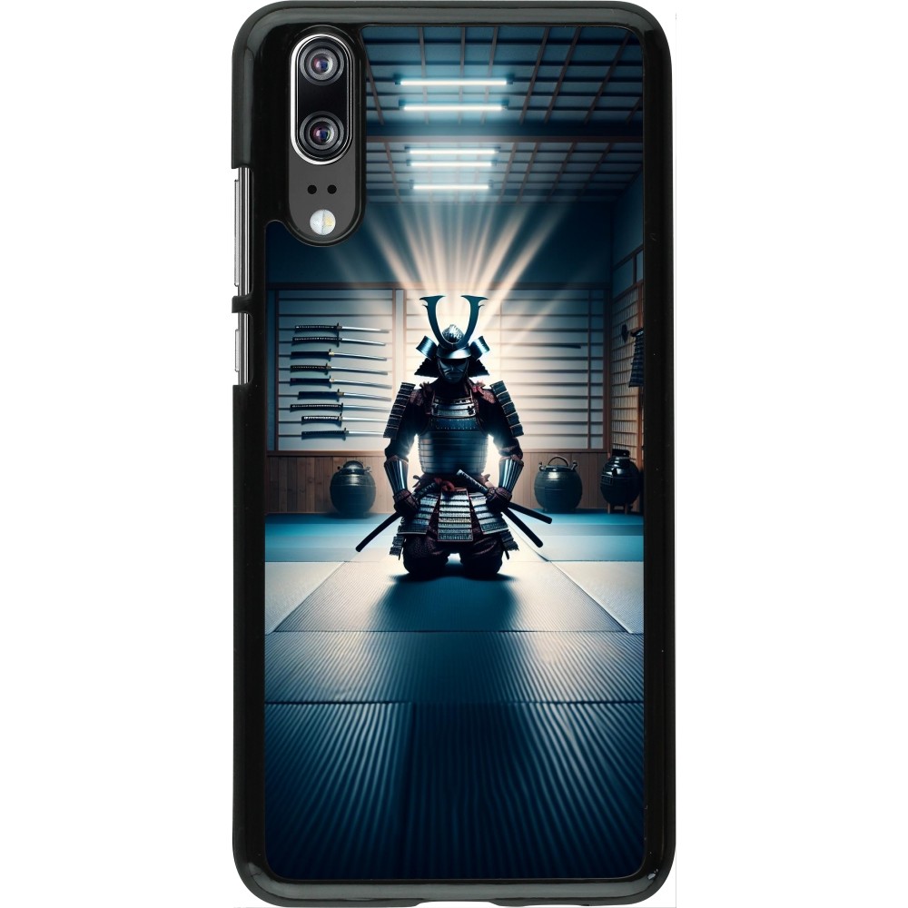 Huawei P20 Case Hülle - Samurai im Gebet