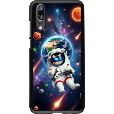 Coque Huawei P20 - VR SpaceCat Odyssey