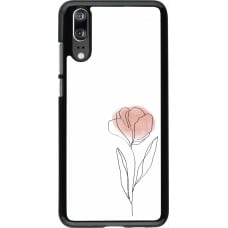 Coque Huawei P20 - Spring 23 minimalist flower