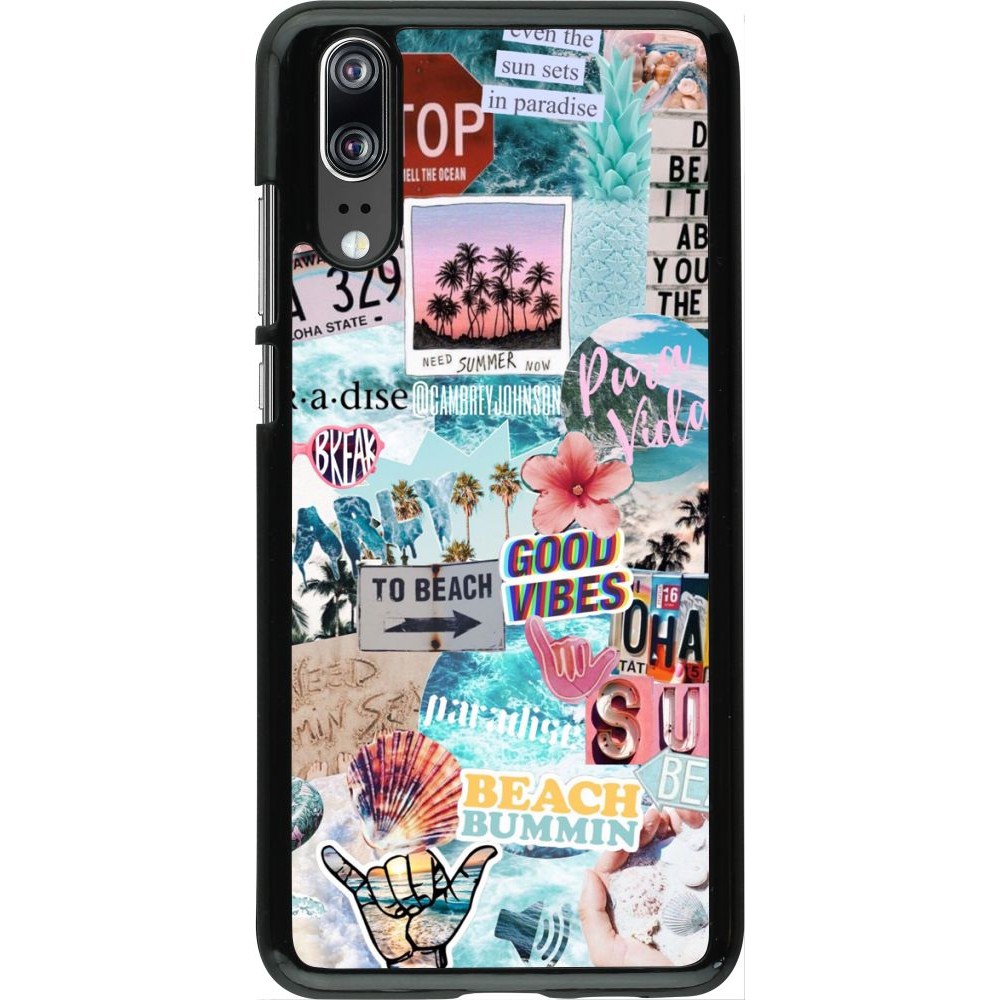 Coque Huawei P20 - Summer 20 collage